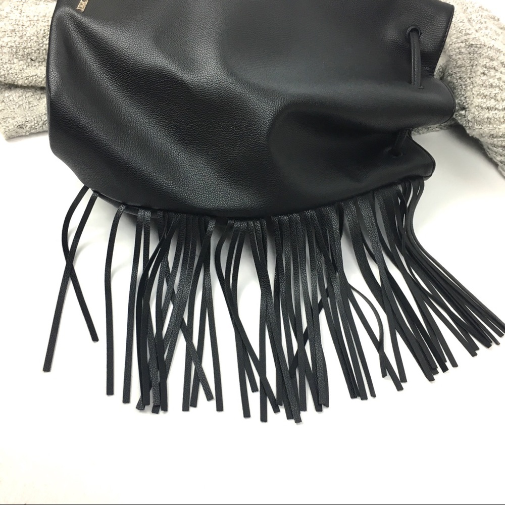Victoria Secret Fringe Drawstring Backpack - Picture 5 of 7